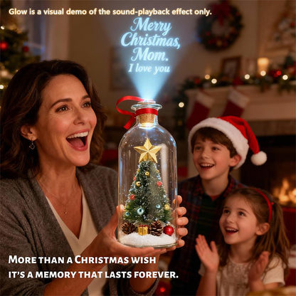 Forever Voice Recordable Christmas Tree Bottle — The Christmas Gift That Speaks From the Heart
