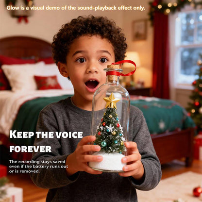 Forever Voice Recordable Christmas Tree Bottle — The Christmas Gift That Speaks From the Heart