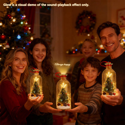 Forever Voice Recordable Christmas Tree Bottle — The Christmas Gift That Speaks From the Heart