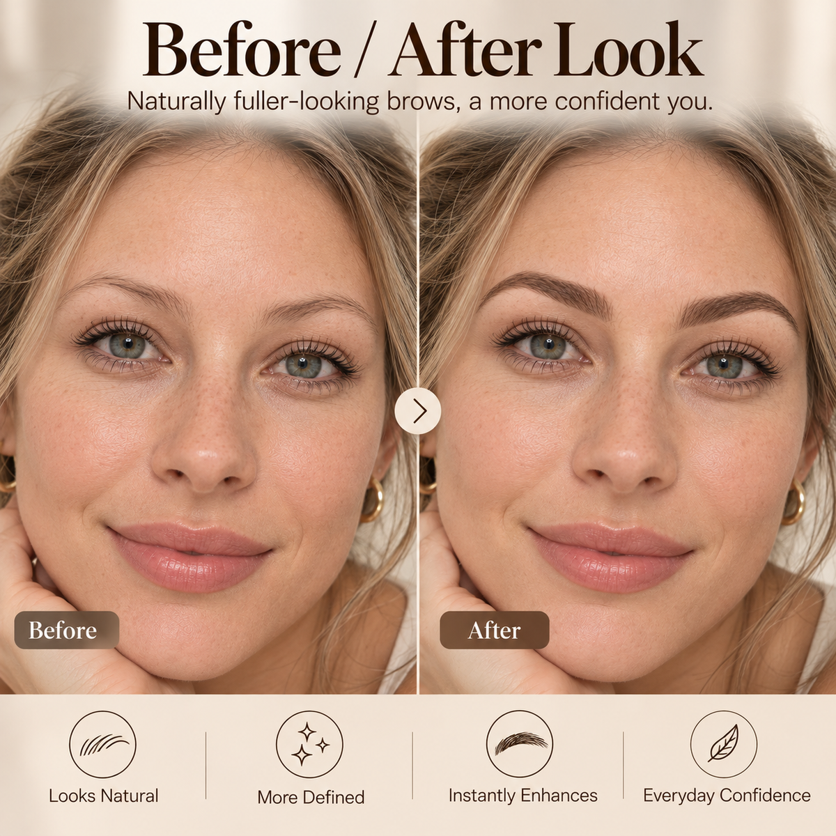 LOVILDS® Peel-Off Brow Tint – Long-Wear Waterproof Eyebrow Gel