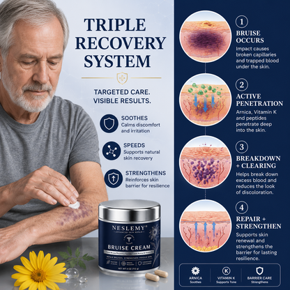 💥100K+ SOLD💕- NESLEMY® Bruise Repair & Skin-Strengthening Cream- Targeted Care for Everyday Bruises