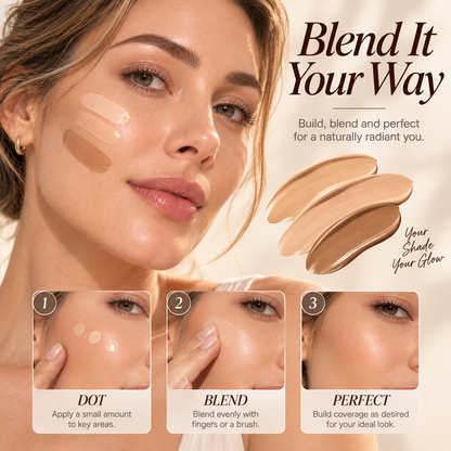 ✨ More Skin, Less Makeup – LOVILDS® CC Tinted Serum for Natural-Looking Coverage