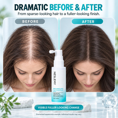 NESLEMY® 5% Minoxidil Hair Regrowth Treatment-Targeted scalp solution for thinning hair and gradual hair loss.
