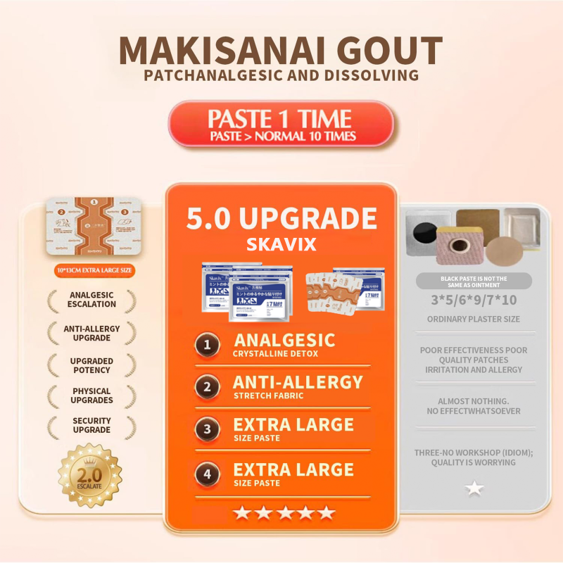 🔥SKAVIX™ Back Pain Patch Natural Pain Relief Patches for Knee Neck Shoulder and Joint Pain Muscle Soreness Arthritis Relief Warm Relief for the Holidays — Christmas Sale Starts Now!