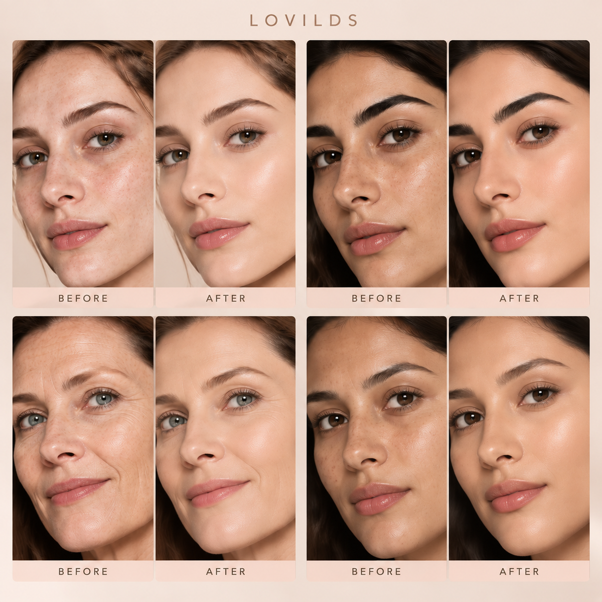 ✨ More Skin, Less Makeup – LOVILDS® CC Tinted Serum for Natural-Looking Coverage