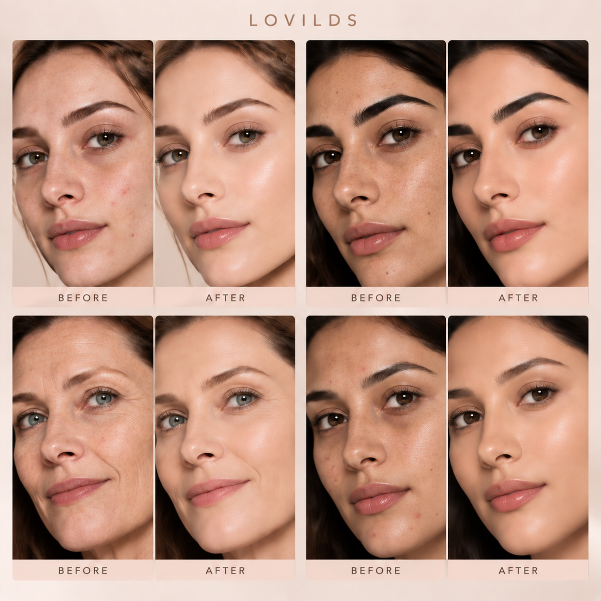 ✨LOVILDS® Lightweight CC Tinted Serum – Buildable, Natural-Looking Coverage