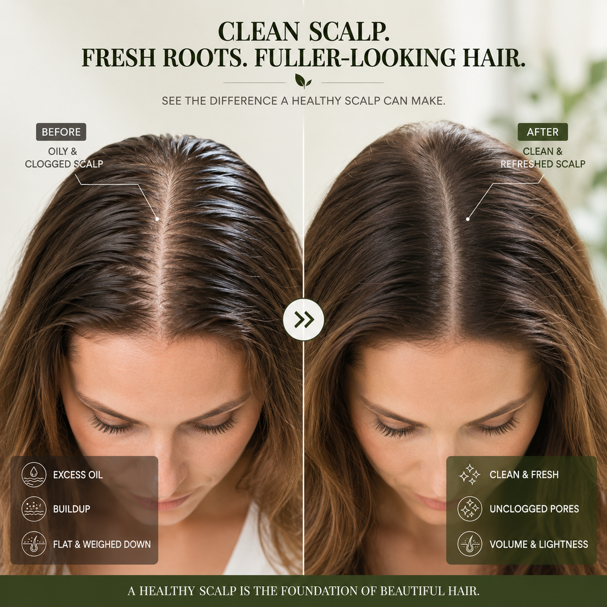 AQA® Scalp Renewal Hair Growth Bar – Deep Cleansing Shampoo for Thinning Hair & Healthier-Looking Hair