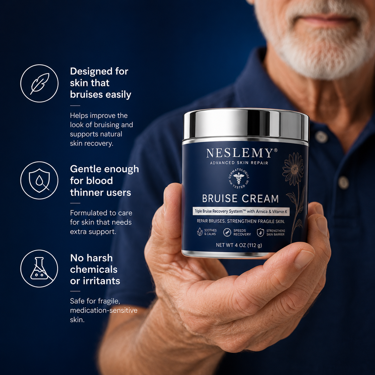 💥100K+ SOLD💕- NESLEMY® Bruise Repair & Skin-Strengthening Cream- Targeted Care for Everyday Bruises