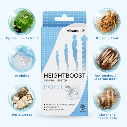 Alisanda®HeightBoost  MicroPin Growth & Stretch Patch