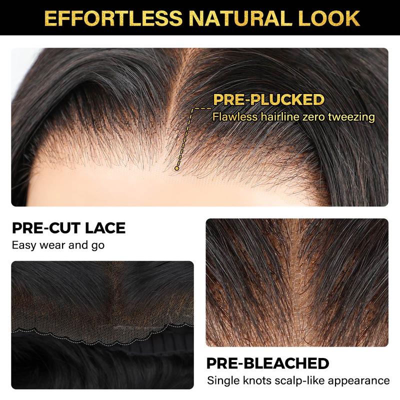 HAIR 220% Density Full Burmese Curly 13x6 Lace Frontal Glueless Wigs Water Wave Virgin Human Hair Wigs Pre Plucked Natural Hairline FallFreshness